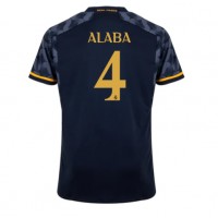 Camiseta Real Madrid David Alaba #4 Visitante Equipación 2023-24 manga corta